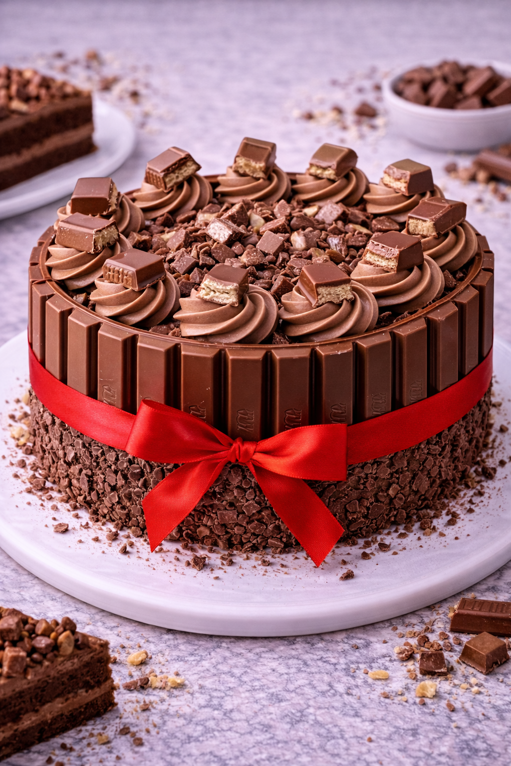 Kit Kat Cake