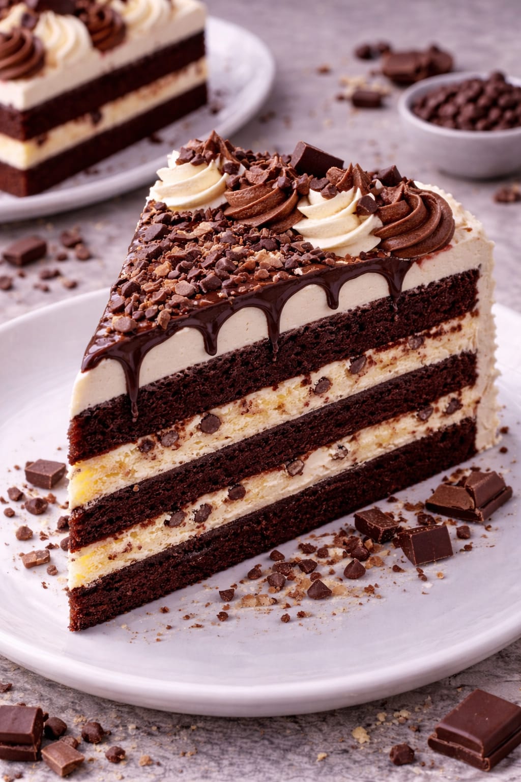 Choco Vanilla Pastry