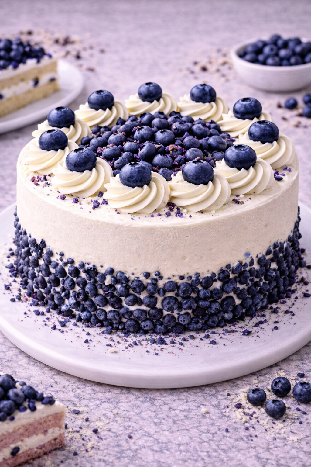 Blue Berry Cake